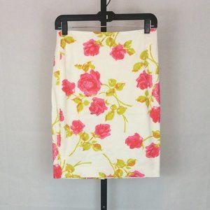 Ann Taylor Spring Floral Skirt